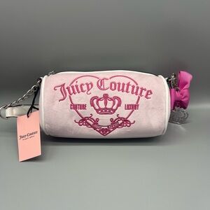 Juicy couture girlie royalty barrel bag